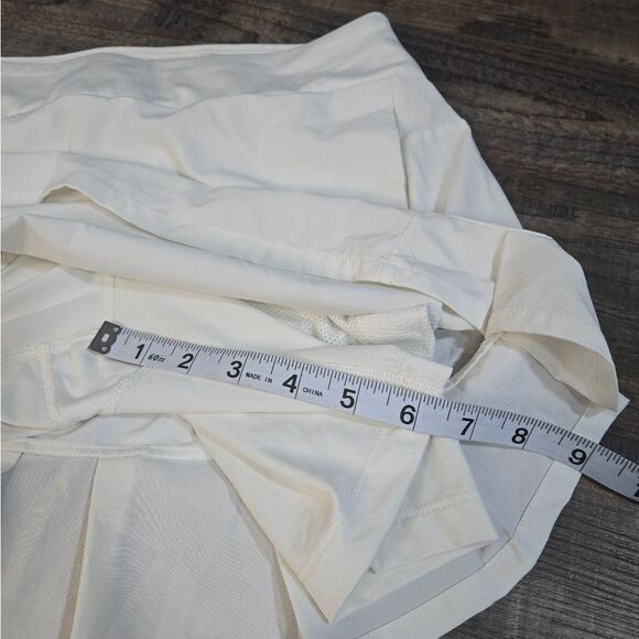 Nike Dri-fit Skort Pickleball Tennis Racket Sports White 3 Pockets Shorts Xs - Picture 7 of 12